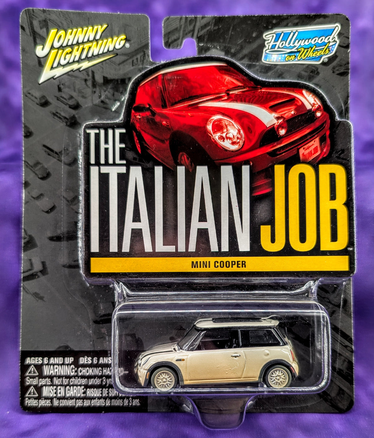 Johnny Lightning Mini Cooper - The Italian Job - Set of 3 - Getaway Trio - Hollywood on Wheels