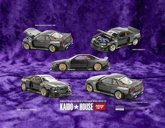 Kaido House Nissan Skyline GT-R (R34) - Kaido Works Greddy V2 - #222