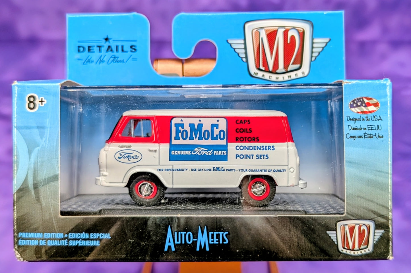 M2 Machines 1965 Ford Econoline Display Van - FoMoCo - R49 19-29