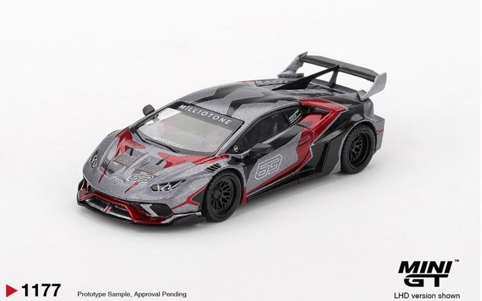 Mini GT LB-WORKS Lamborghini Huracán GT Ronin - # 1177