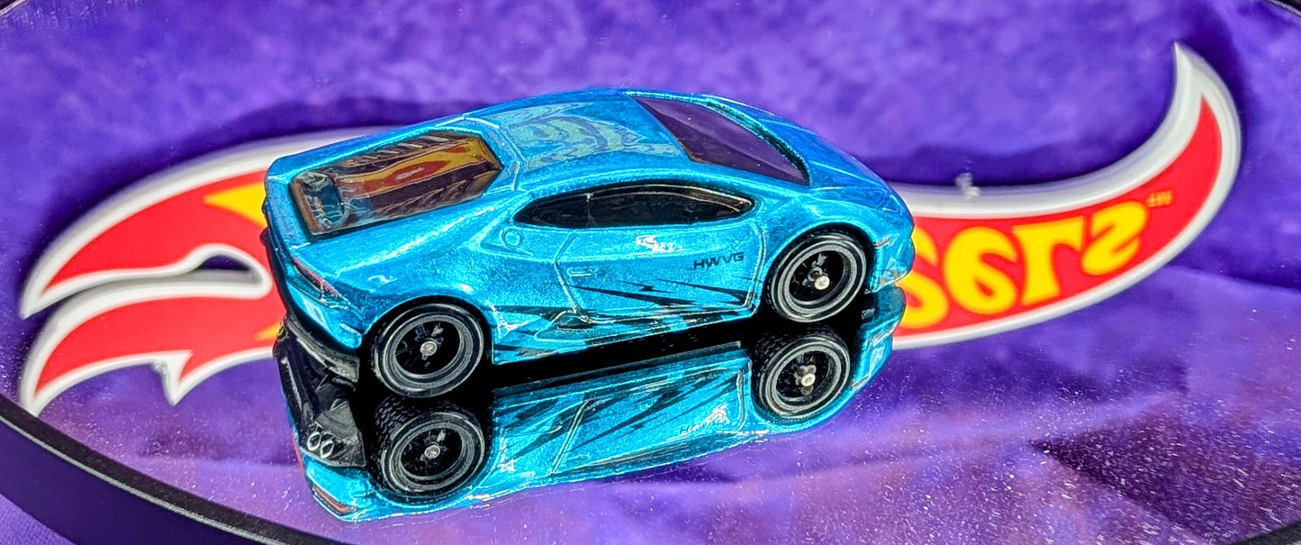 Hot Wheels "UNSPUN" Virtual Garage Completion Car Lamborghini Huracán LP610-4, Factory Prototype