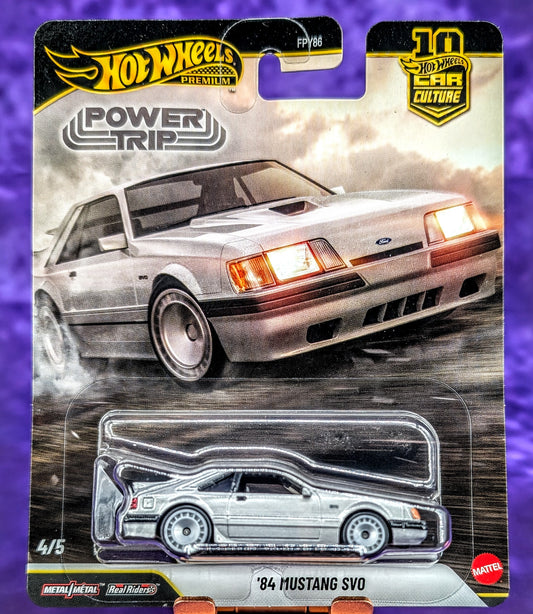 Hot Wheels '84 Mustang SVO - Power Trip - Car Culture - Premium