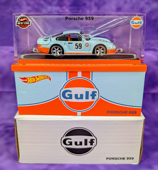 Hot Wheels RLC GULF Porsche 959 - Red Line Club