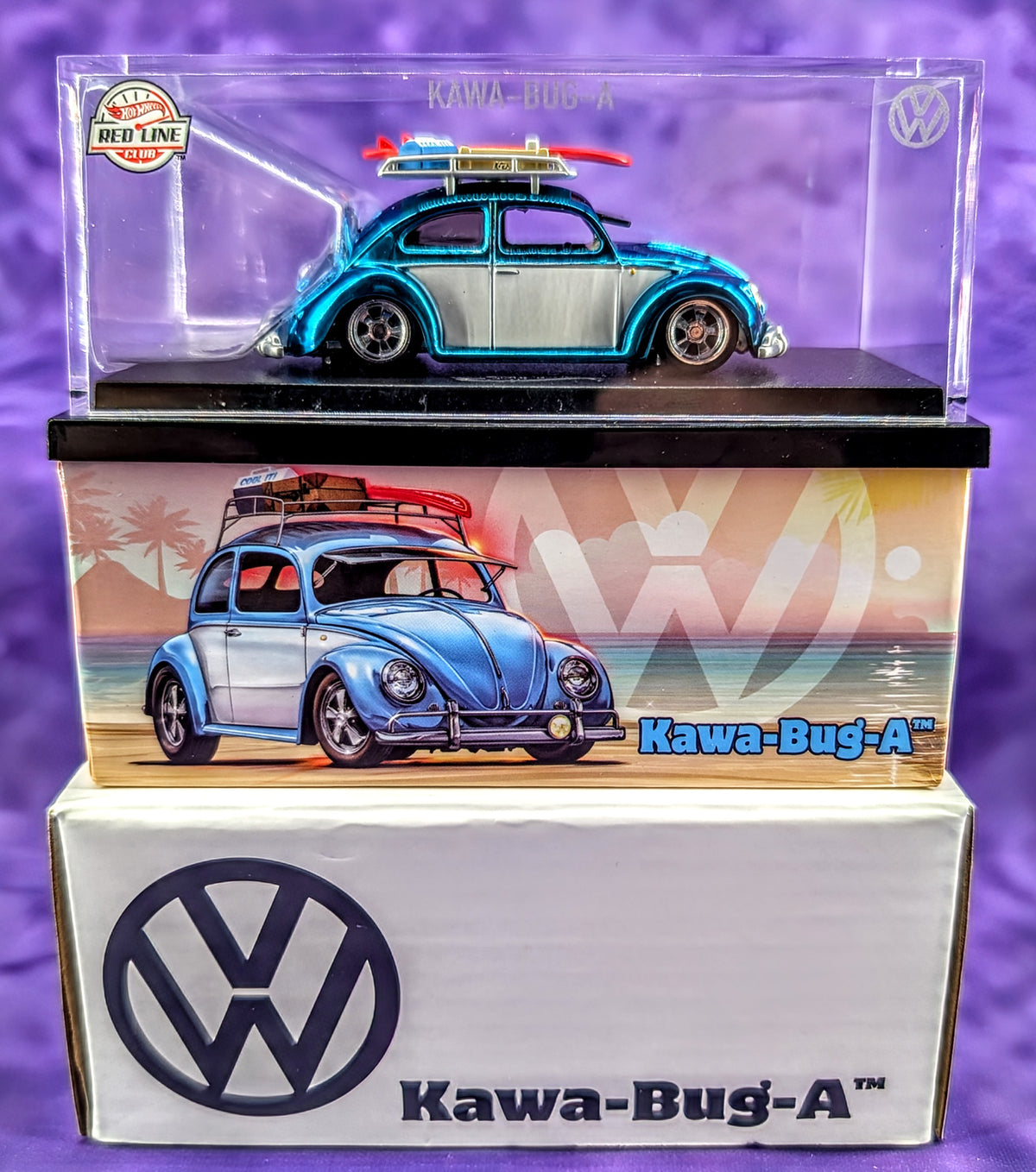 Hot Wheels Volkswagen Kawa-Bug-A -  #18693/30000 - Red Line Club