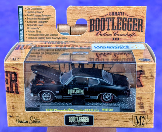 M2 Machines 1970 Chevrolet Chevelle SS 454 - Lunati Bootlegger Outlaw Cams - Walmart Exclusive - WMTS01 15-23
