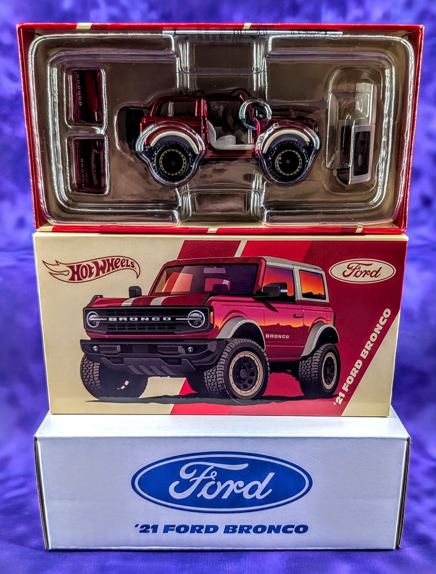 Hot Wheels RLC ’21 Ford Bronco - Red Line Club