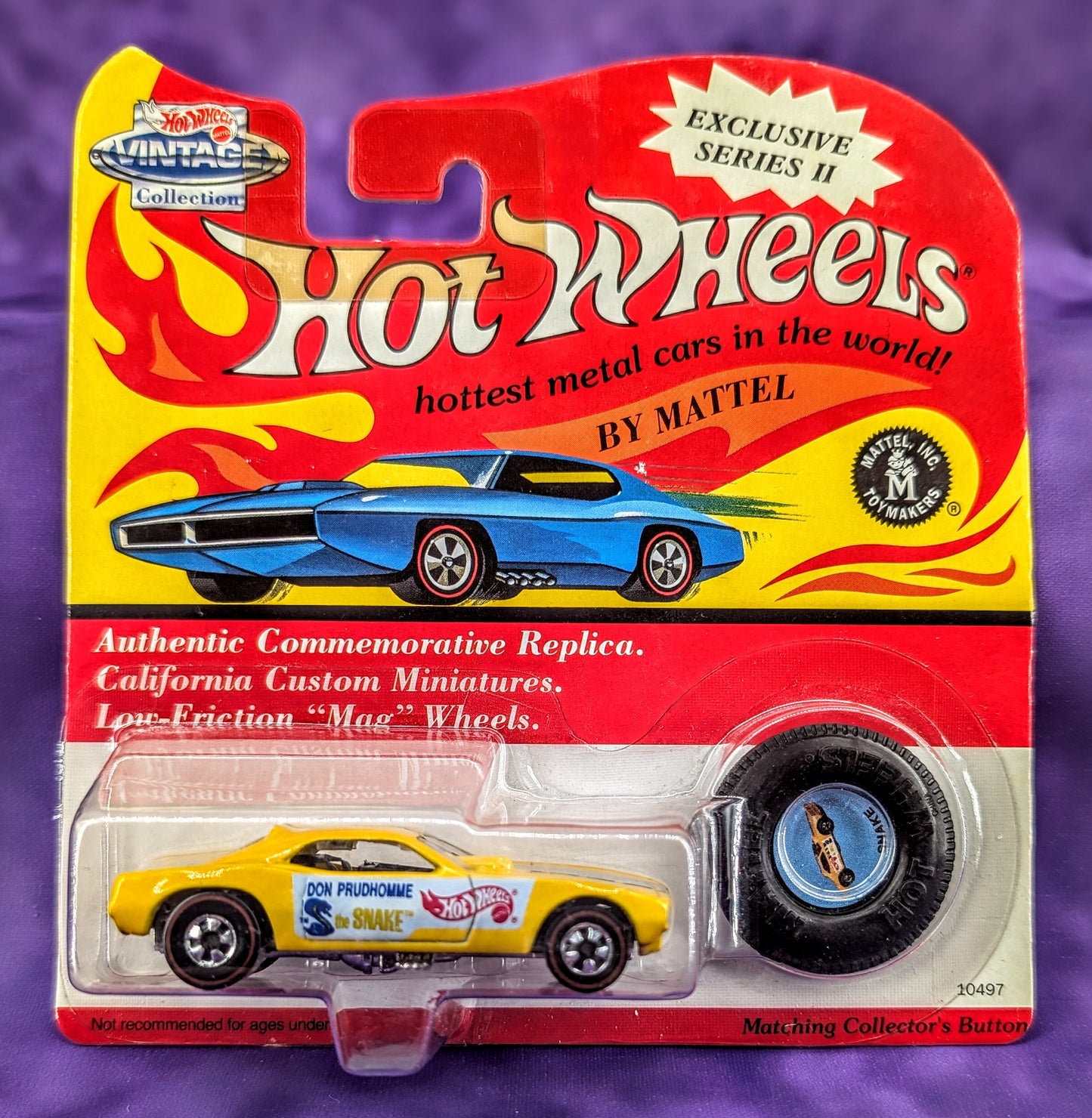 Hot Wheels Don Prudhomme "The Snake" Funny Car - Vintage Collection Series II
