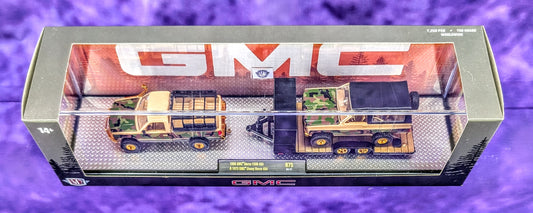 CHASE M2 Machines 1998 GMC Sierra 1500 4x4 & 1973 GMC Jimmy Sierra 4x4 - Auto-Haulers