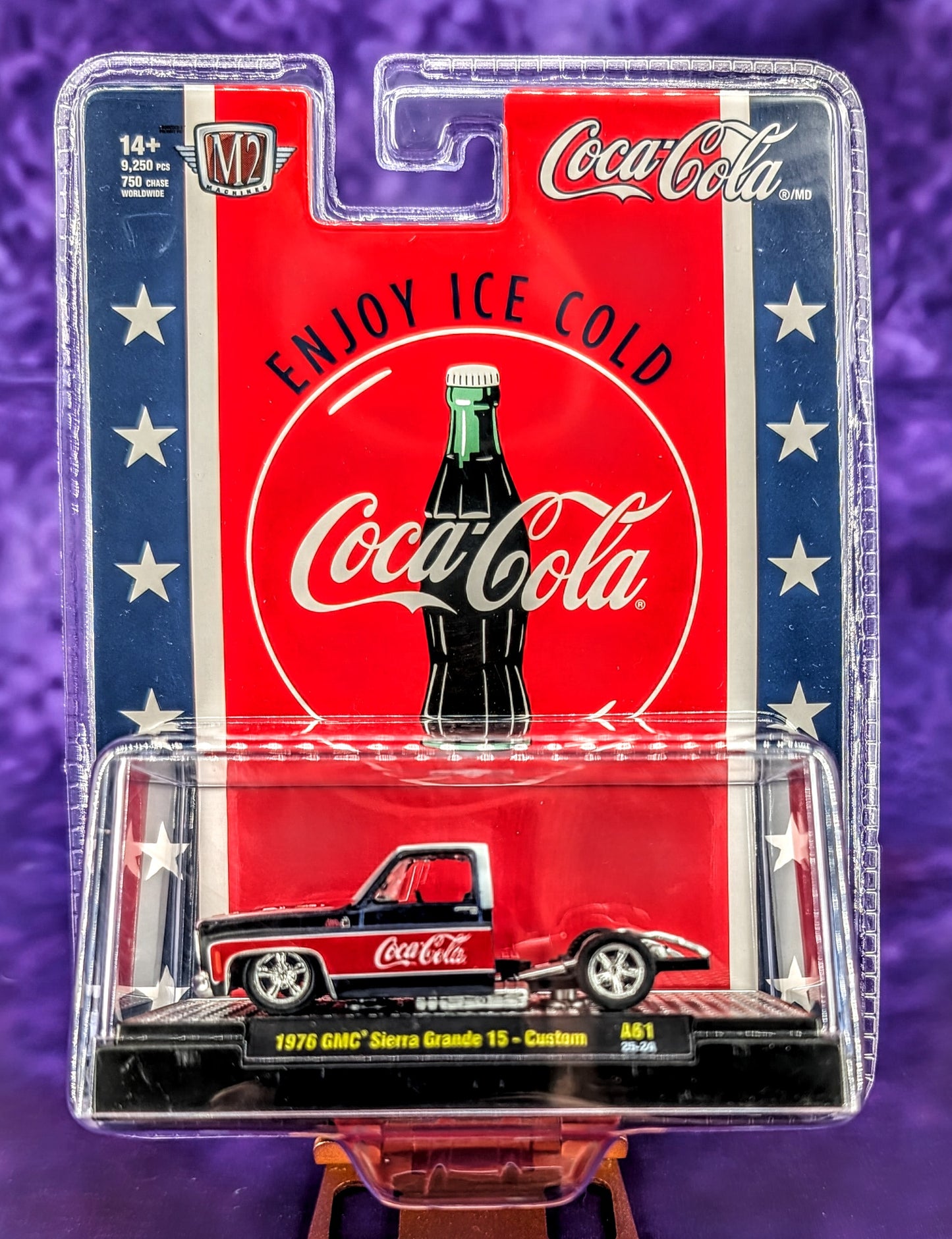 M2 Machines 1976 GMC Sierra Grande 15 – Custom (Bedless) – Coca-Cola