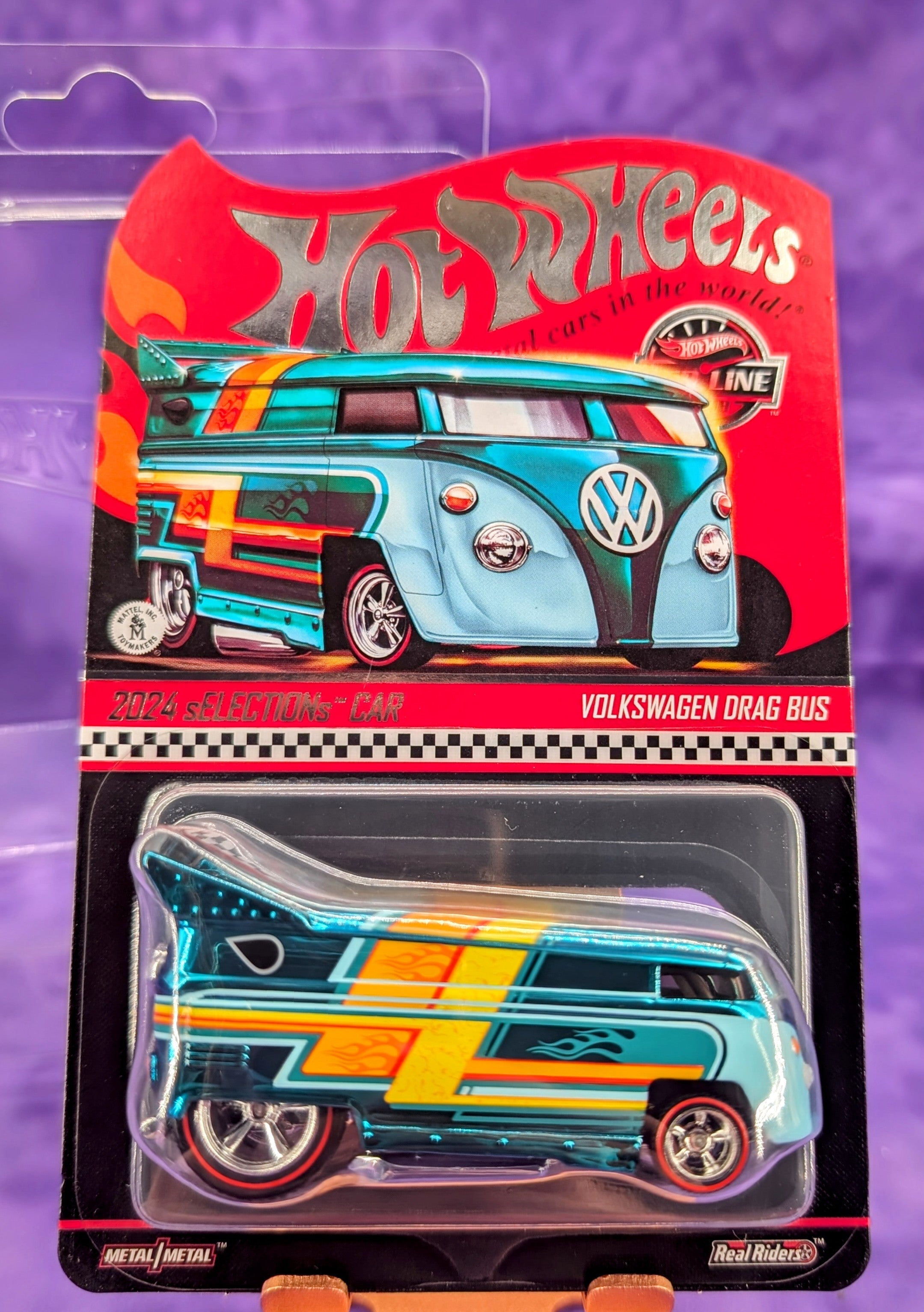 ミニカー 2024 sELECTIONs CAR VOLKSWAGEN DRAG BUS Hot Wheels RLC Volkswagen Drag bus -2024 sELECTIONs Car- Red Line