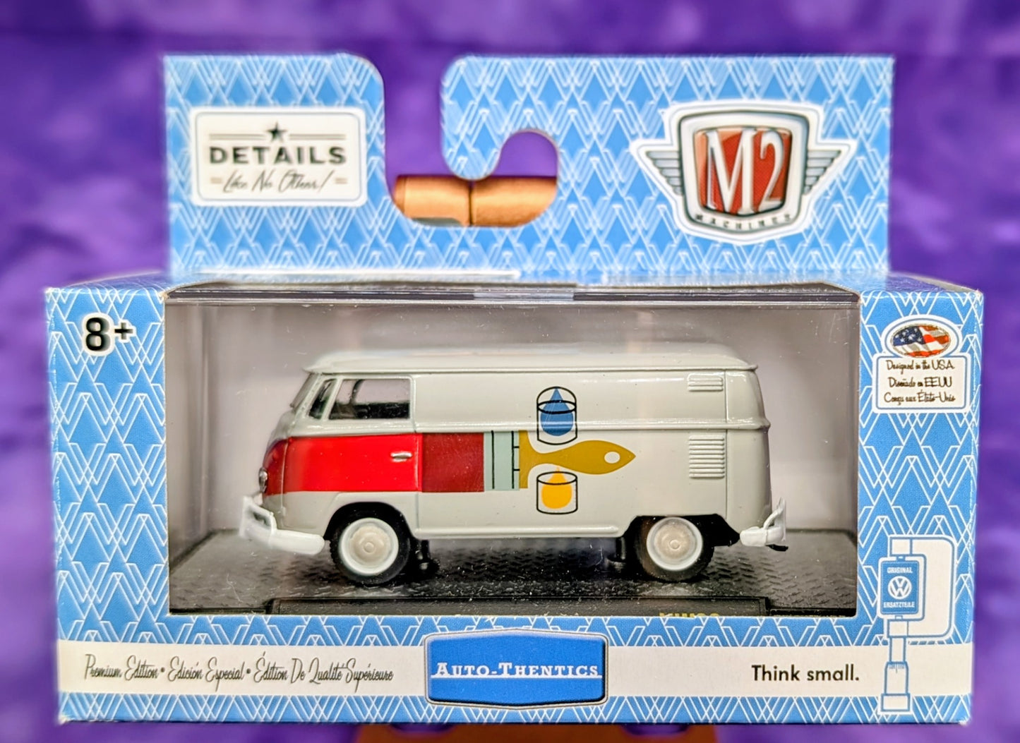 M2 Machines Volkswagen Bus Set of 6 Vans w/ Sleeve - Auto-Thentics