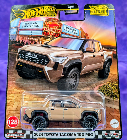 Hot Wheels 2024 Toyota Tacoma TRD PRO - Boulevard #128 - Premium