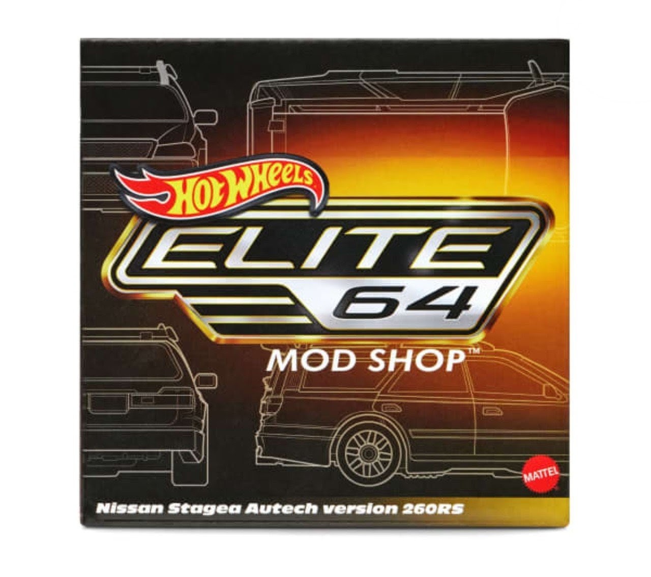 Hot Wheels Nissan Stagea - Elite 64 Mod Shop