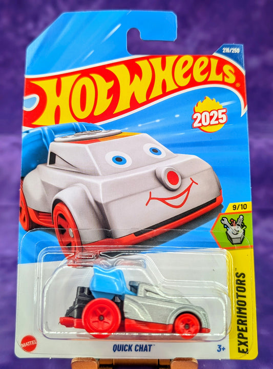 Hot Wheels Quick Chat (Silver) - New for 2025 - Mainline
